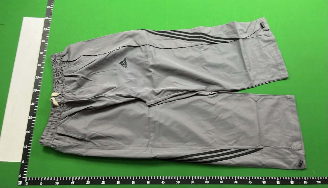 Adidas Track Pants with Stripes and Drawstring -2