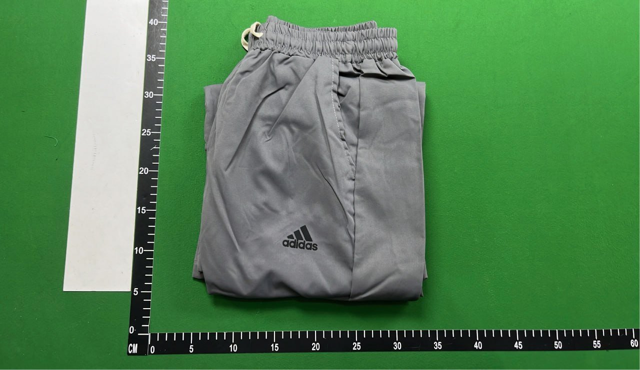 Adidas Track Pants with Stripes and Drawstring -3