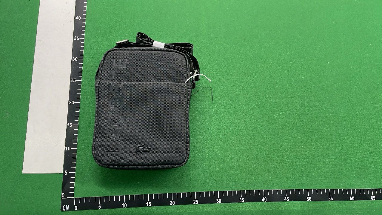 Lacoste Canvas Crossbody Bag with Logo [2 styles] -2