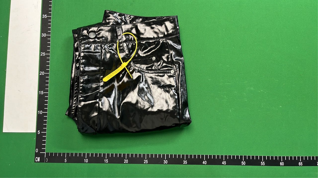 Shiny Black Flared Trousers - Stylish and Comfortable -4