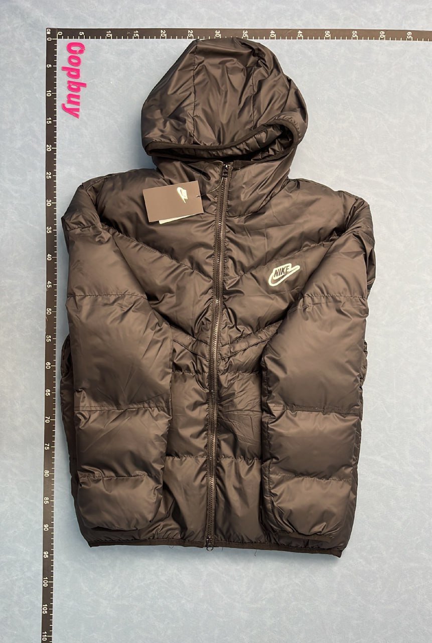  Nike B22 Men's Winter Down Jacket with Hood and Fleece Lining [3 styles] -3
