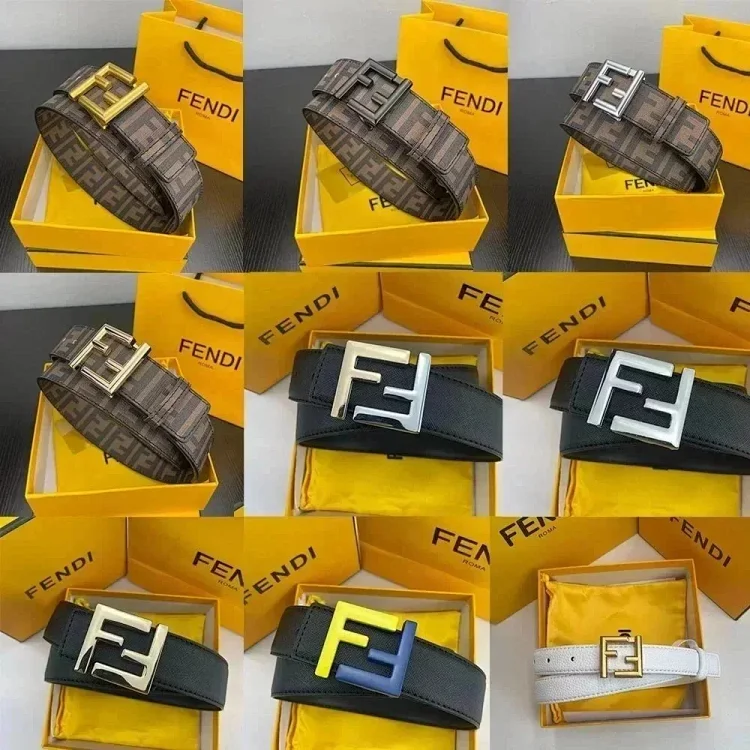  Fendi FF Logo Belt [40 styles