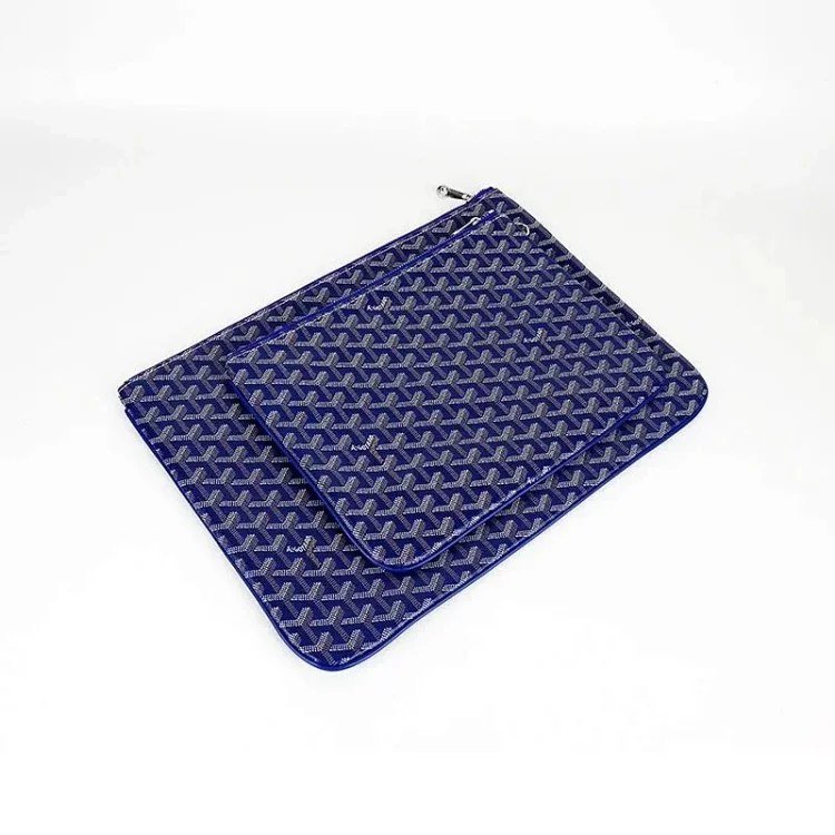 Goyard Goyardine Clutch Bag Urban Simple Classic Envelope Zipper Bag [16 styles] -3