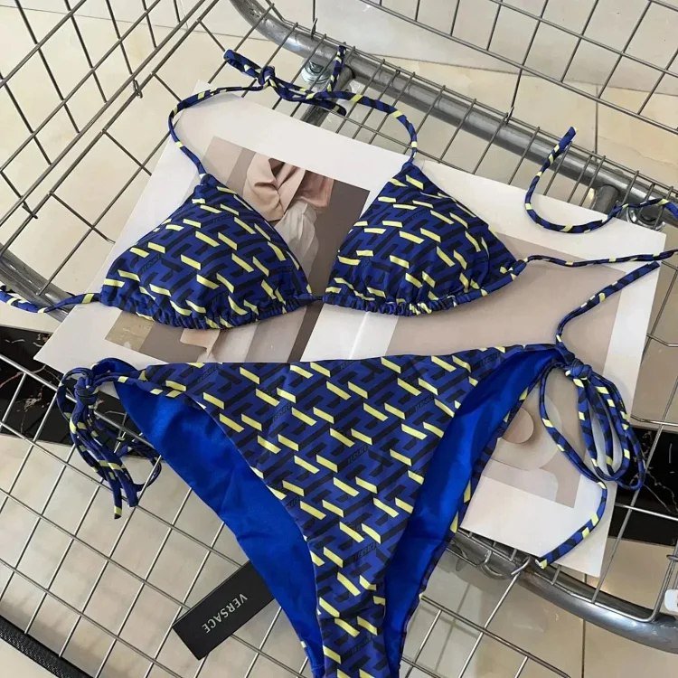 Versace La Greca Print Bikini [37 styles] -3