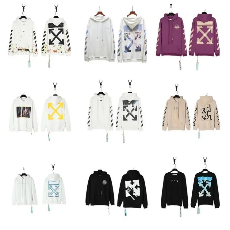 Off-White Marker Arrow Print Hoodie [38 styles] -3