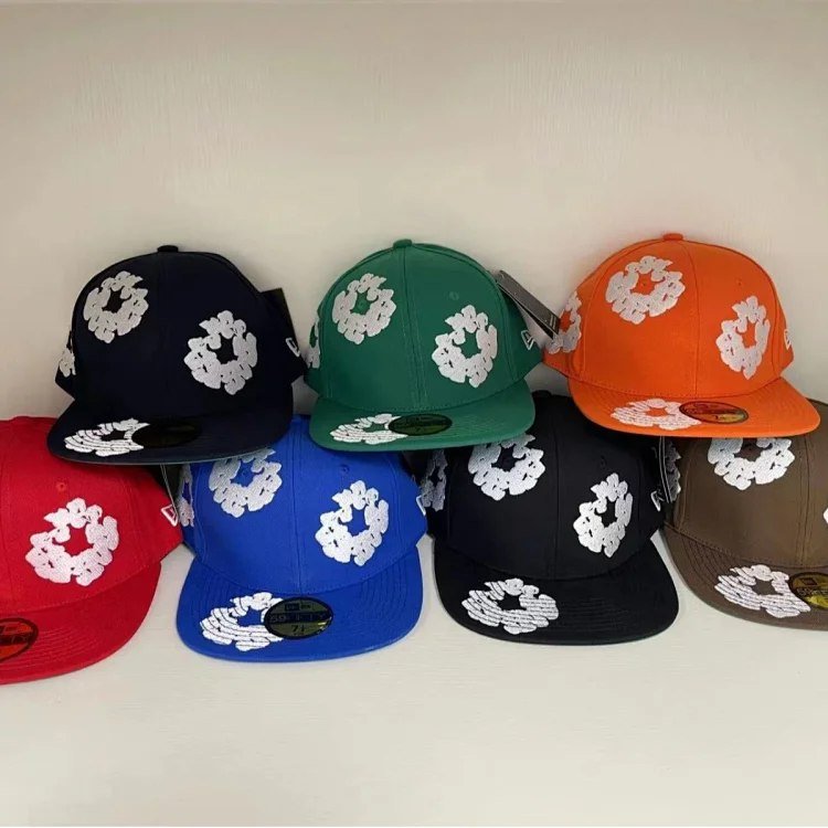 DENIM TEARS Wreath Pattern 59FIFTY Fitted Caps [12 styles] -3