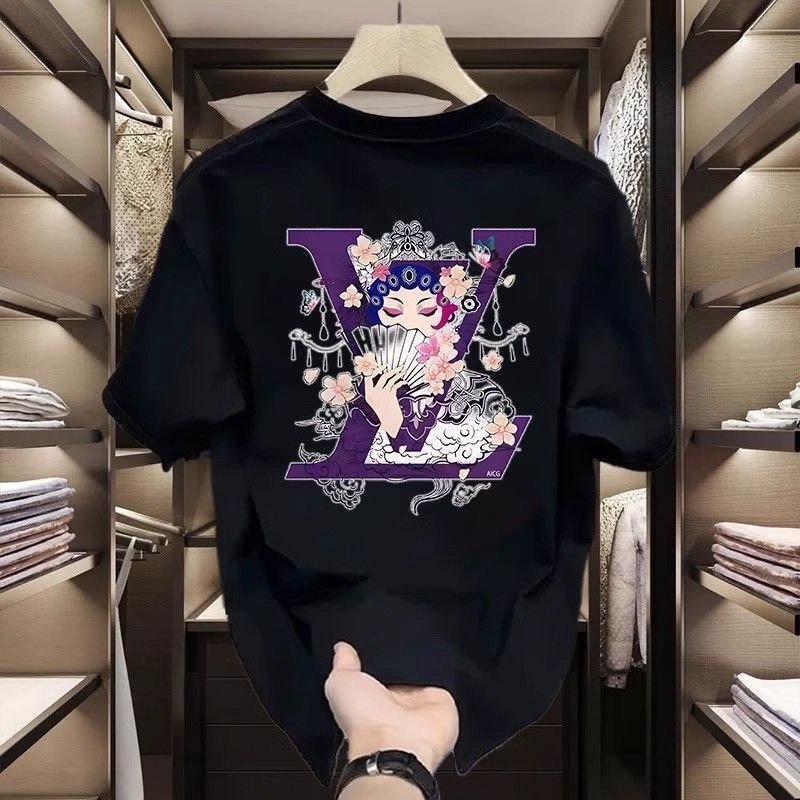 LV short sleeved shirt -3