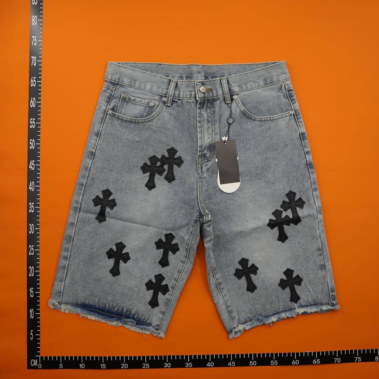 Chrome Hearts Jeans Short     -3