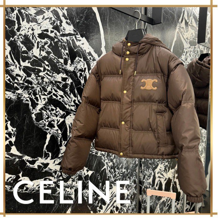 Celine Triomphe Down Jacket -3