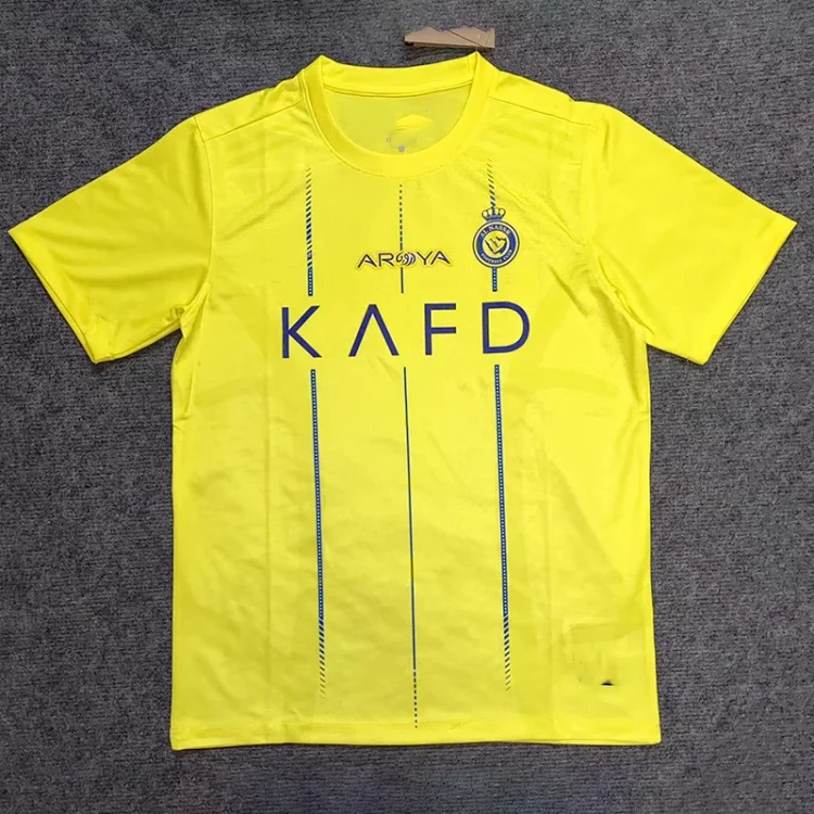 Aroya KAFD Yellow Soccer Jerse