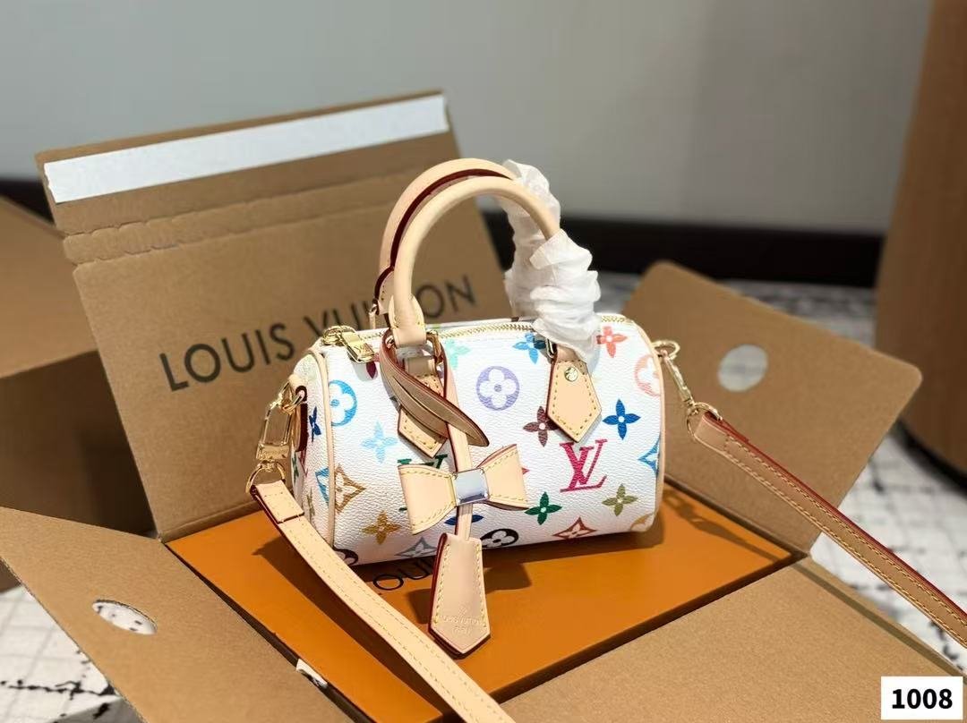 LV NFC genuine leather bag -4