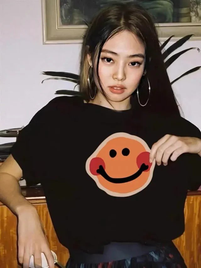 smiling face TEE -2
