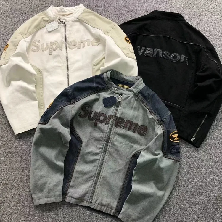 Supreme & Vanson denim jac