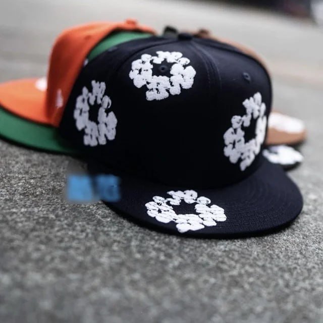 New Era Floral Wreath Snapback Hats [4 styles] -3