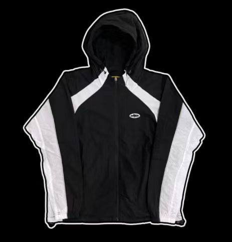 Pink Windbreaker Jacket with Matching Shorts [11 styles] -4