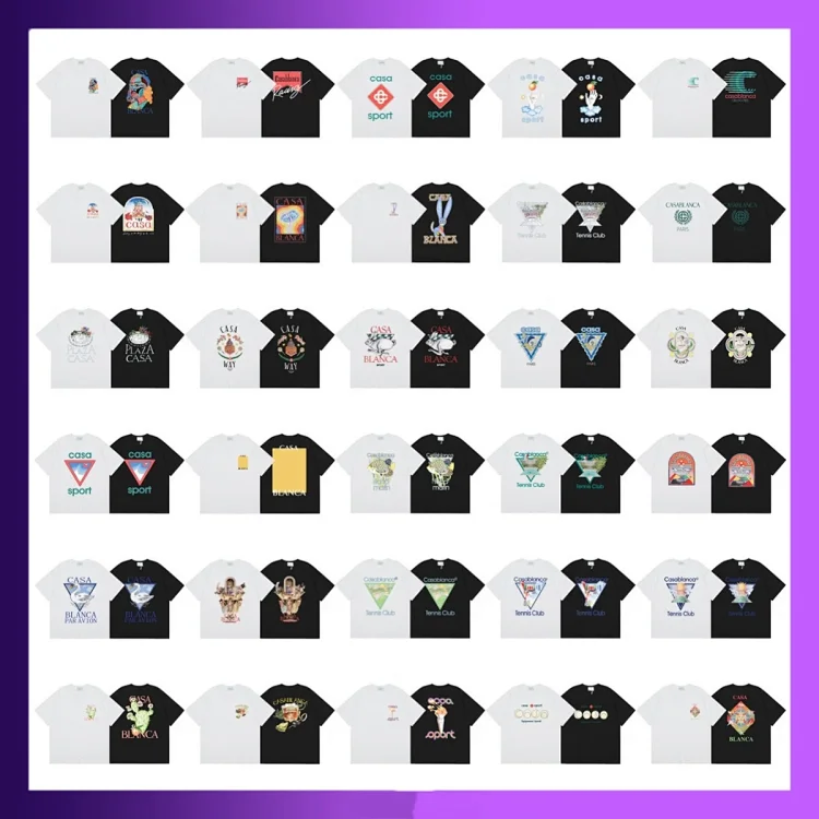 Casablanca T-Shirt [40 styles]