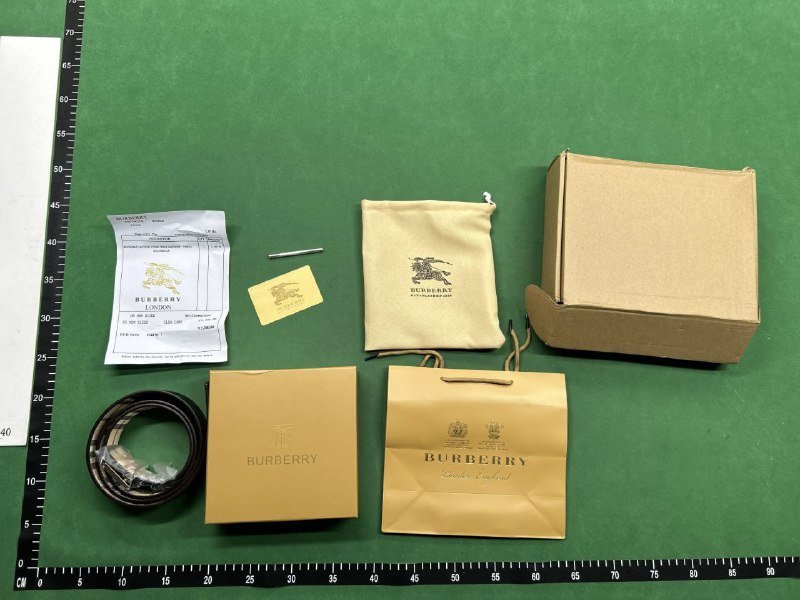 Burberry Monogram Check Belt [34 styles] -4