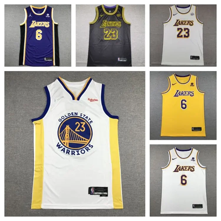 Lakers Warriors Basketball Jersey [40 styles]