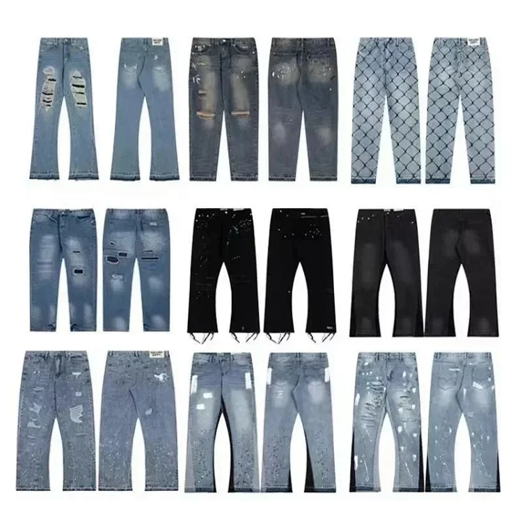 Gallery Dept Distressed Denim Pants [12 styles]