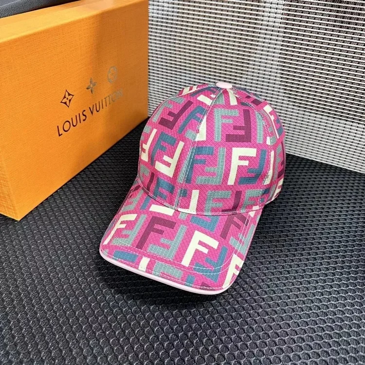  Fendi FF Logo Baseball Cap [1