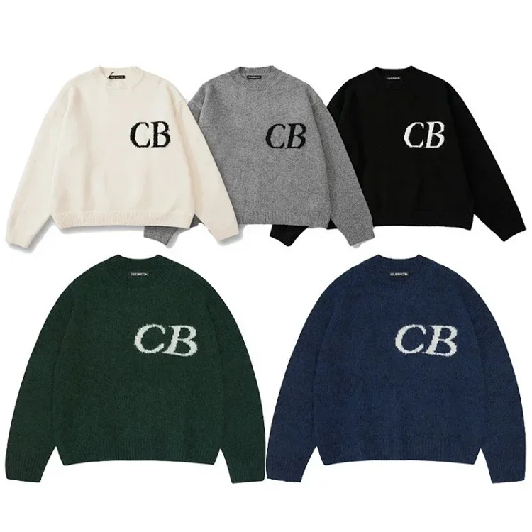 CB Logo Knit Sweater [8 styles