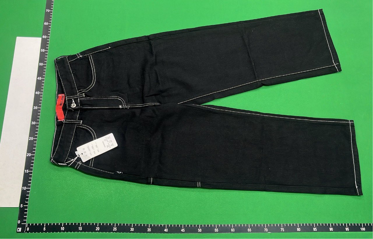 Vintage Crown Embroidered Denim Pants [22 styles] -3