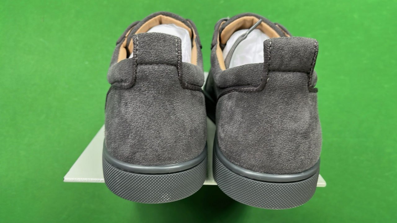  LuxuryBrand Classic Navy Blue Suede Sneakers [14 styles] -3