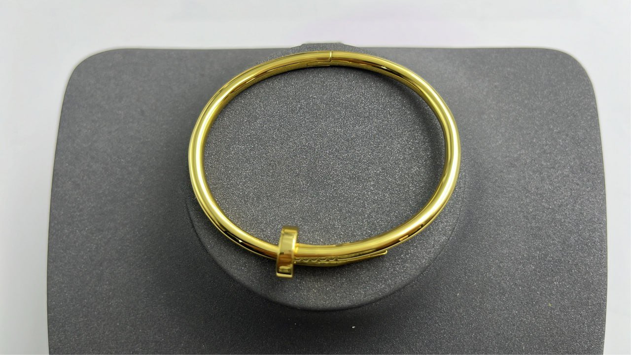 Cartier Juste un Clou Bracelet Gold and Silver Nail Design Jewelry [3 styles] -3