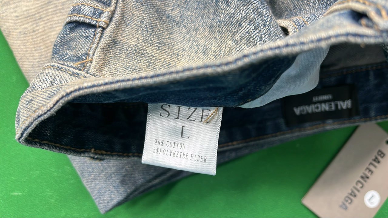 P.A.M. Vintage Washed Denim Pants -4