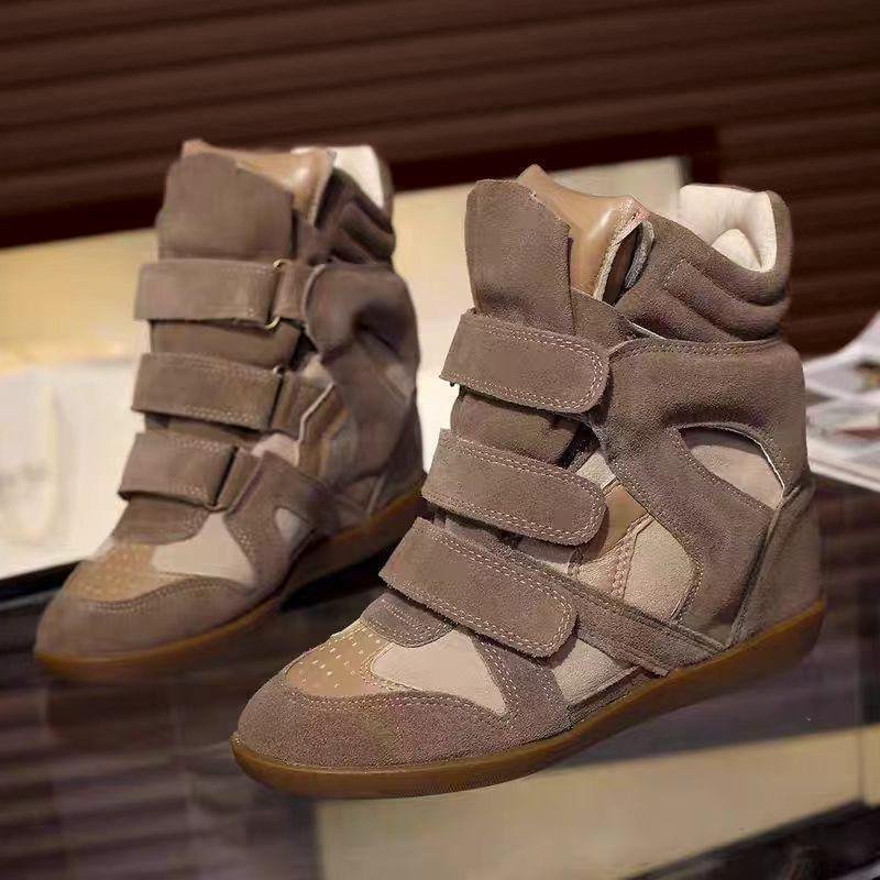 MAYA Wedge High Sneakers [16 styles] -2