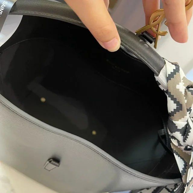 Saint Laurent YSL Monogram Tote Bag -4