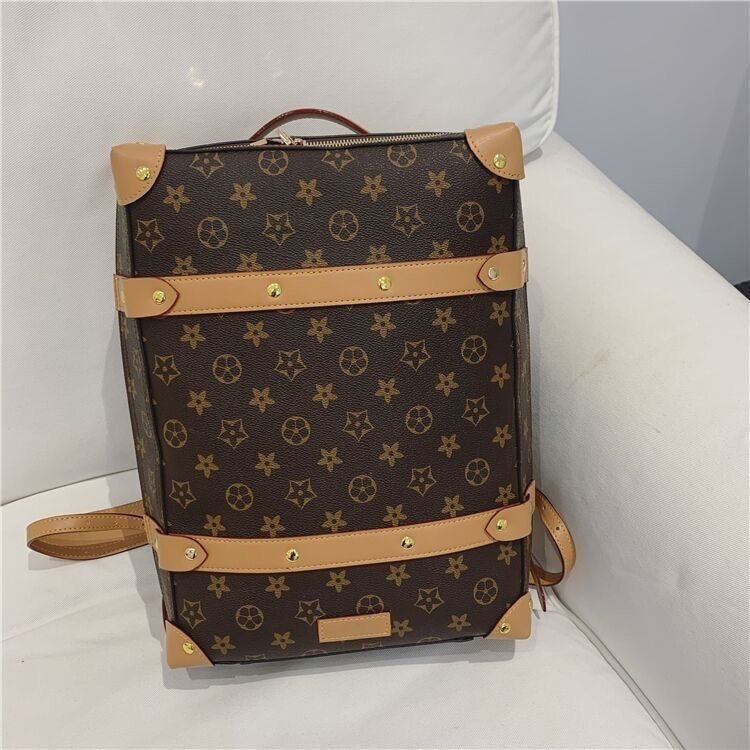 LV Monogram Canvas Backpack [1 style] -3