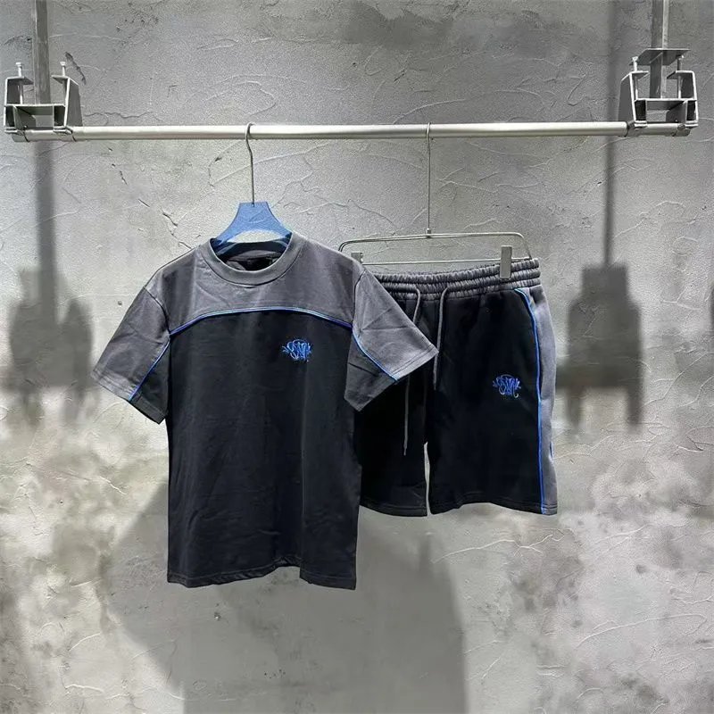 Syna World Colorblock T-ShirtShorts Set [12 styles] -2