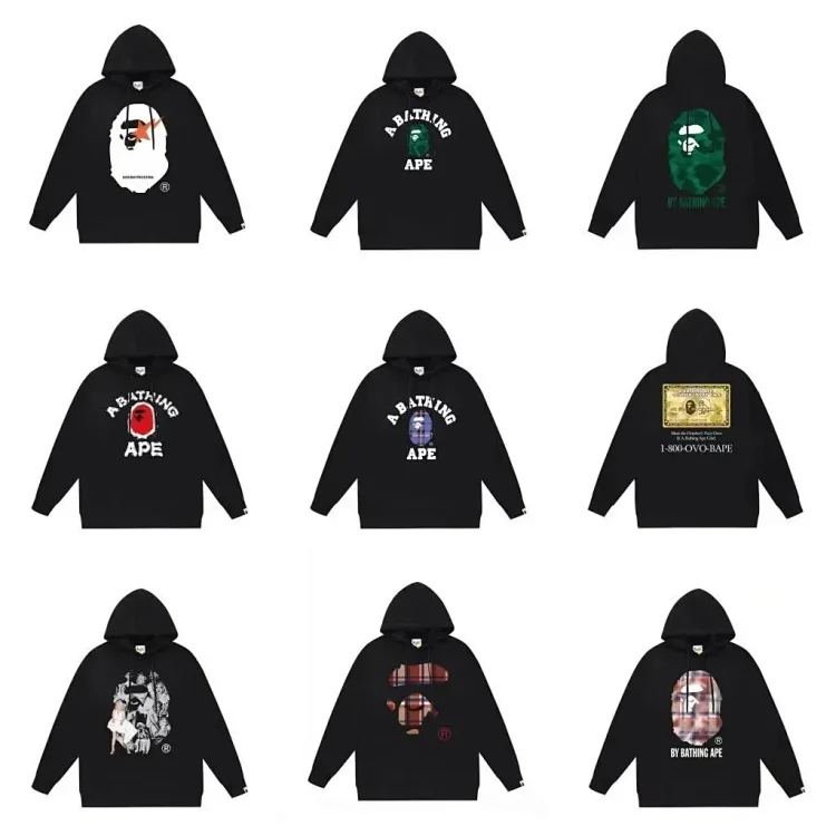 BAPE Ape Head Hoodie [39 style