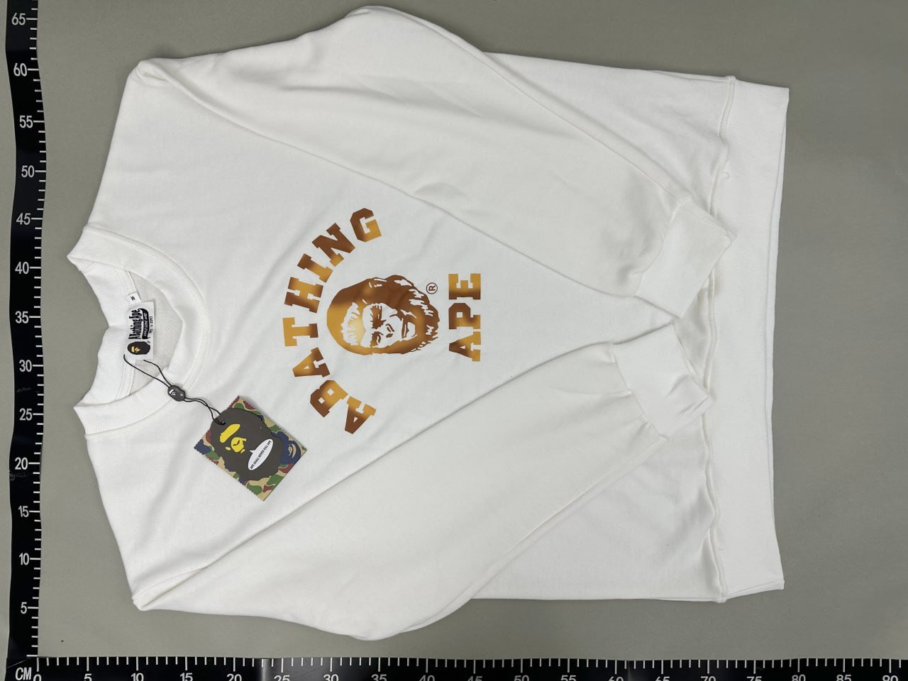 A Bathing Ape College Logo Sweatshirt [40 styles] -4