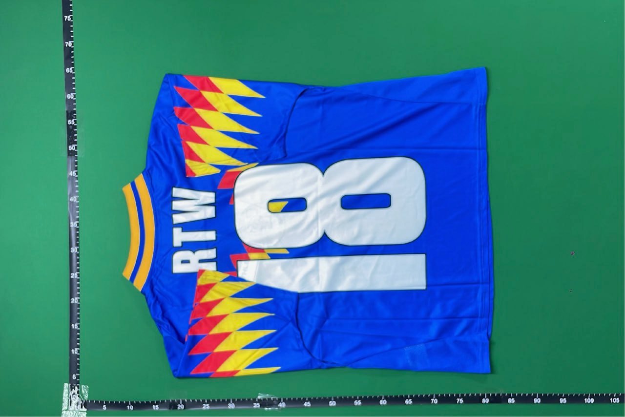  RTW Retro Basketball Jersey - Yellow Blue Edition [3 styles] -3