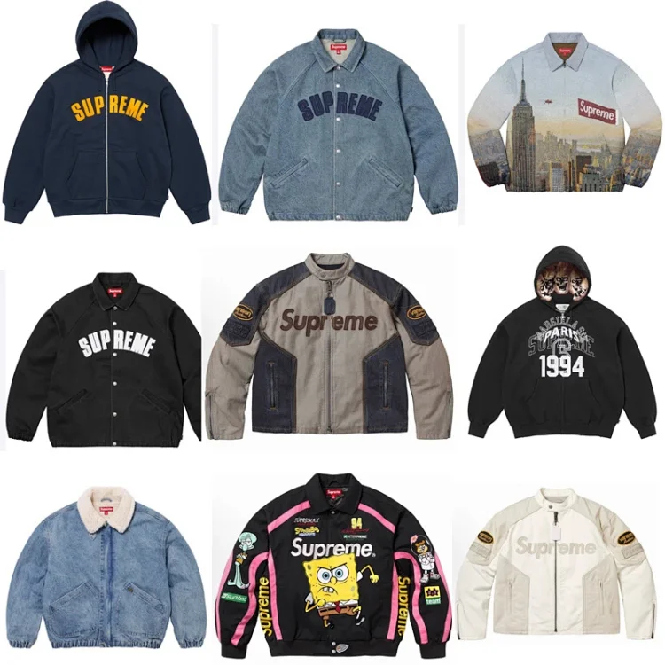 Supreme Jackets [31 styles]