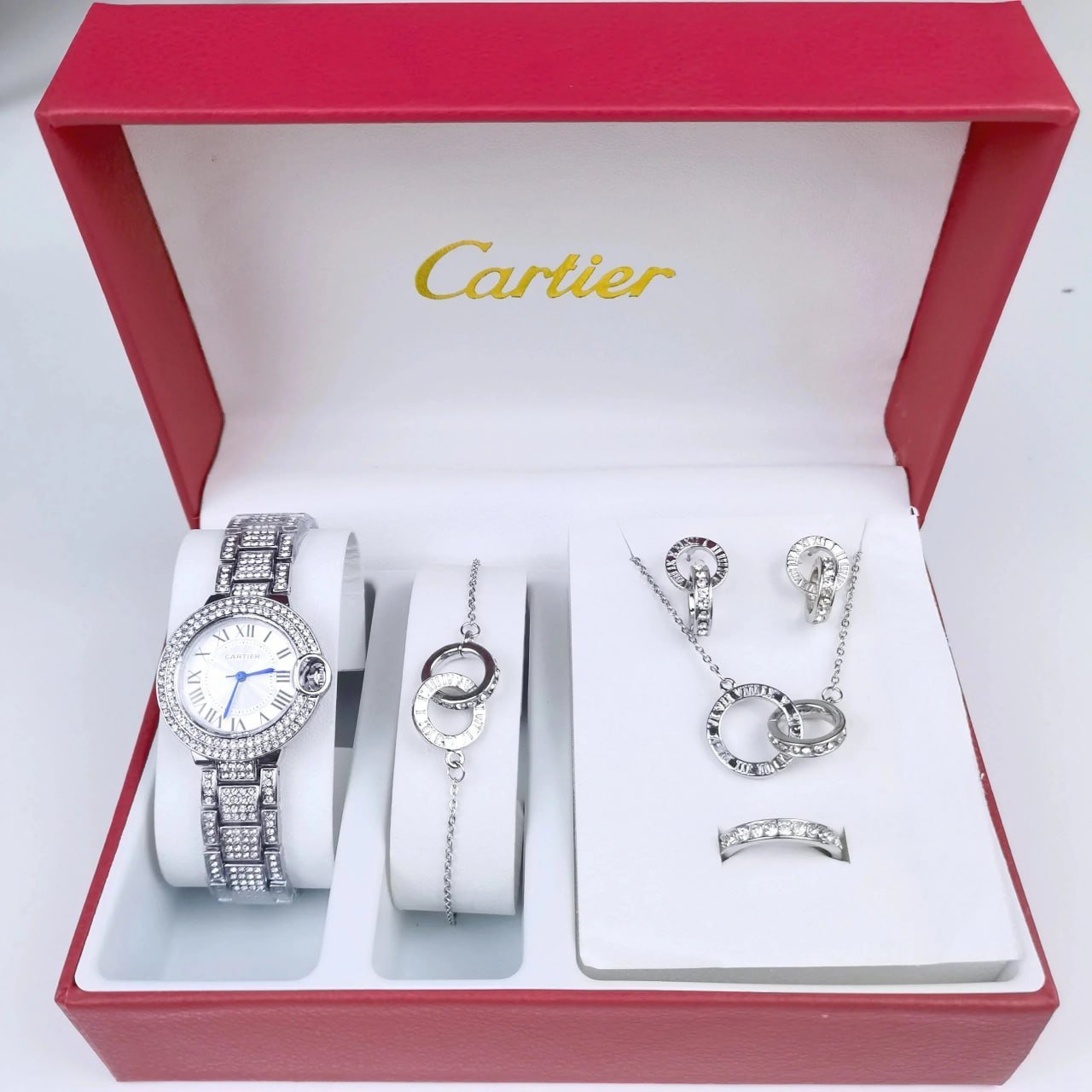 Cartier Santos de Cartier Watch & Jewelry Set [28 styles] -4