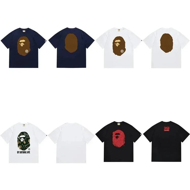 BAPE Ape Head Loose Round Neck