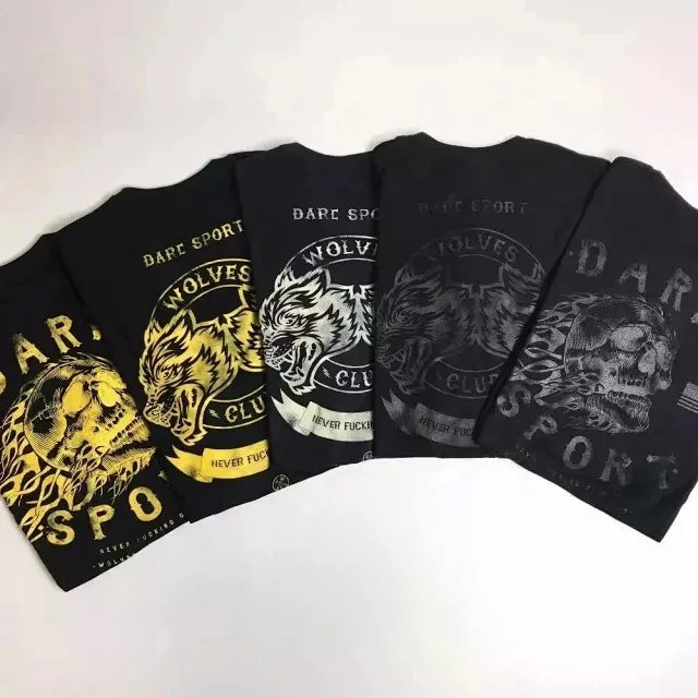  Darc Sport Wolves Forever Oversized Short Sleeve T-Shirt [40 styles] -2