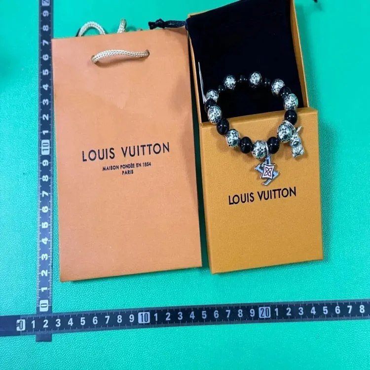 Louis Vuitton Thai Silver Style Bracelet -3
