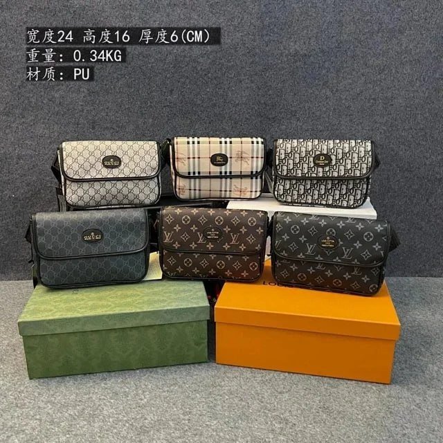 Dior Oblique  Louis Vuitton Monogram  Burberry Check  Gucci GG Supreme Backpacks [9 styles] -4