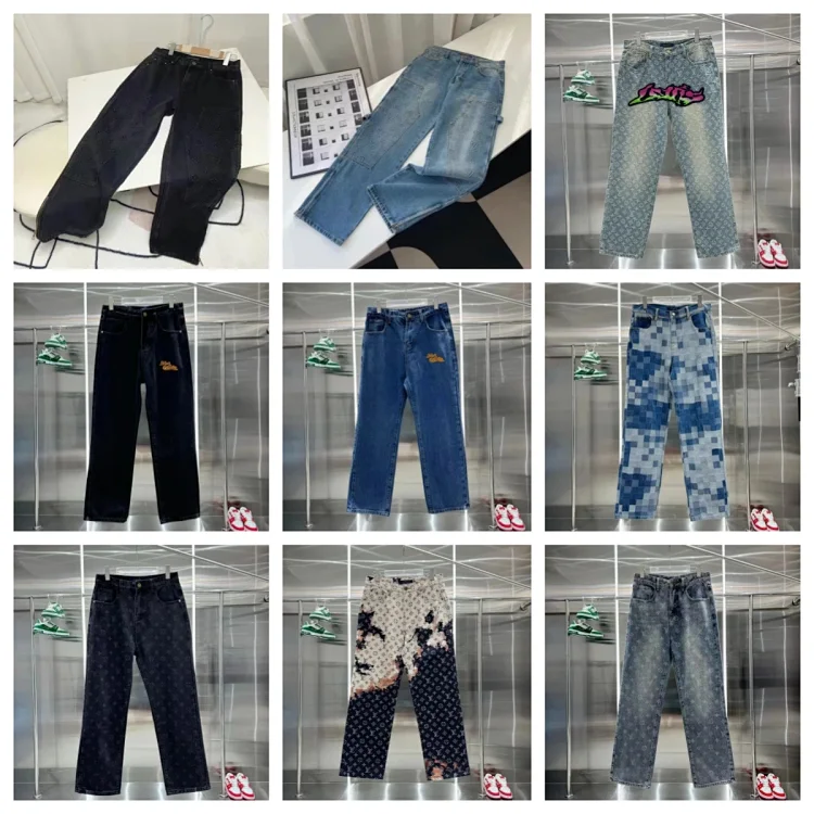 Louis Vuitton Monogram Jeans [20 styles]