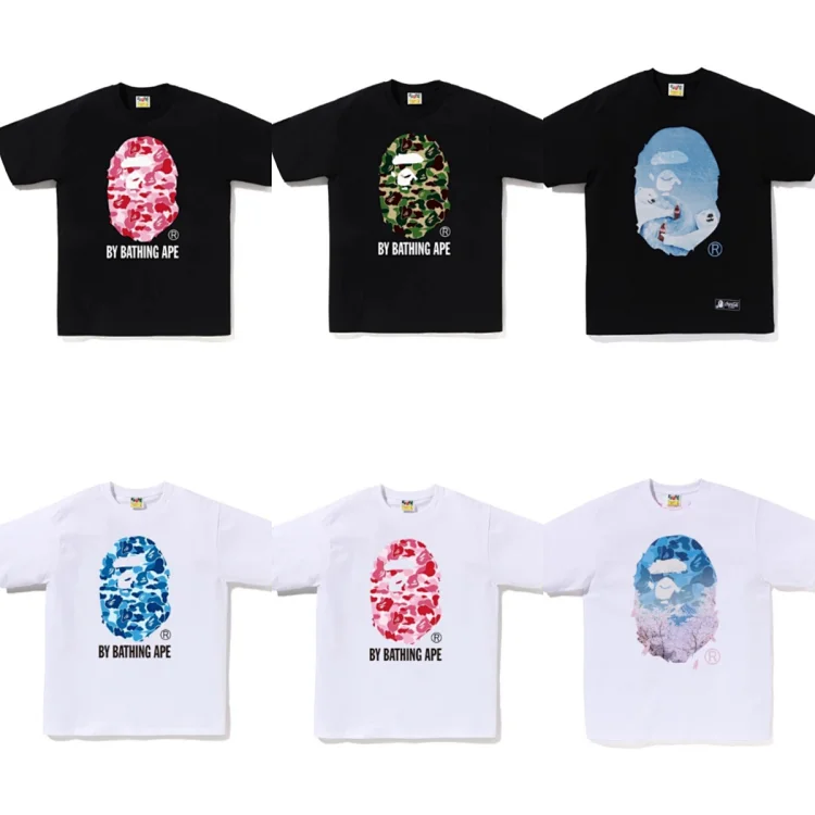 BAPE 1st Camo Big Ape Head T-Shirt [38 styles]