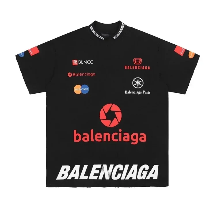  Balenciaga Logo Print T-Shirt [36 styles]