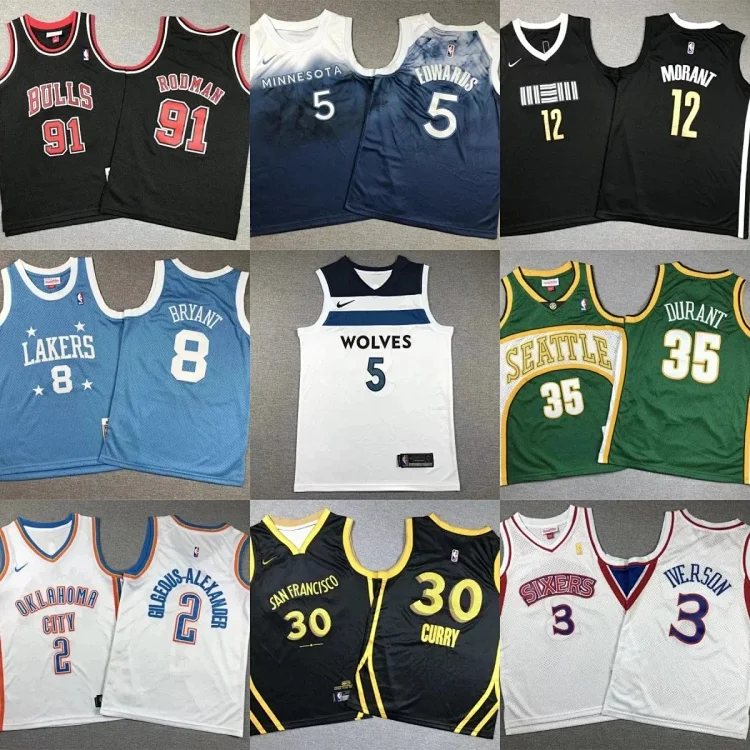  NBA Player Jerseys [40 styles