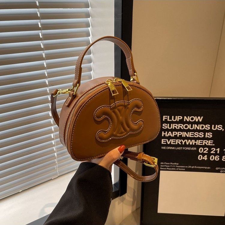 Celine Triomphe Half Moon Bag [3 styles] -2