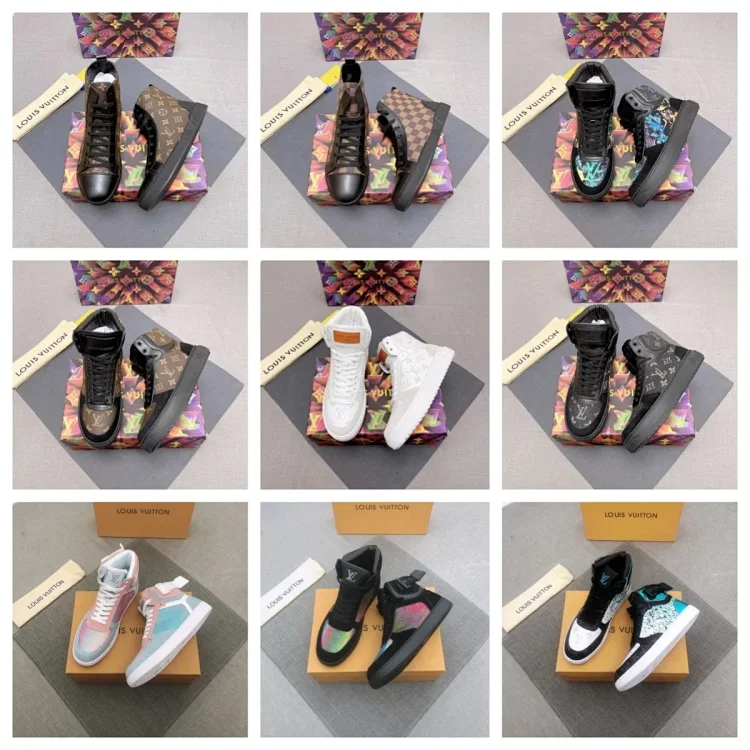 Louis Vuitton High-Top Sneaker