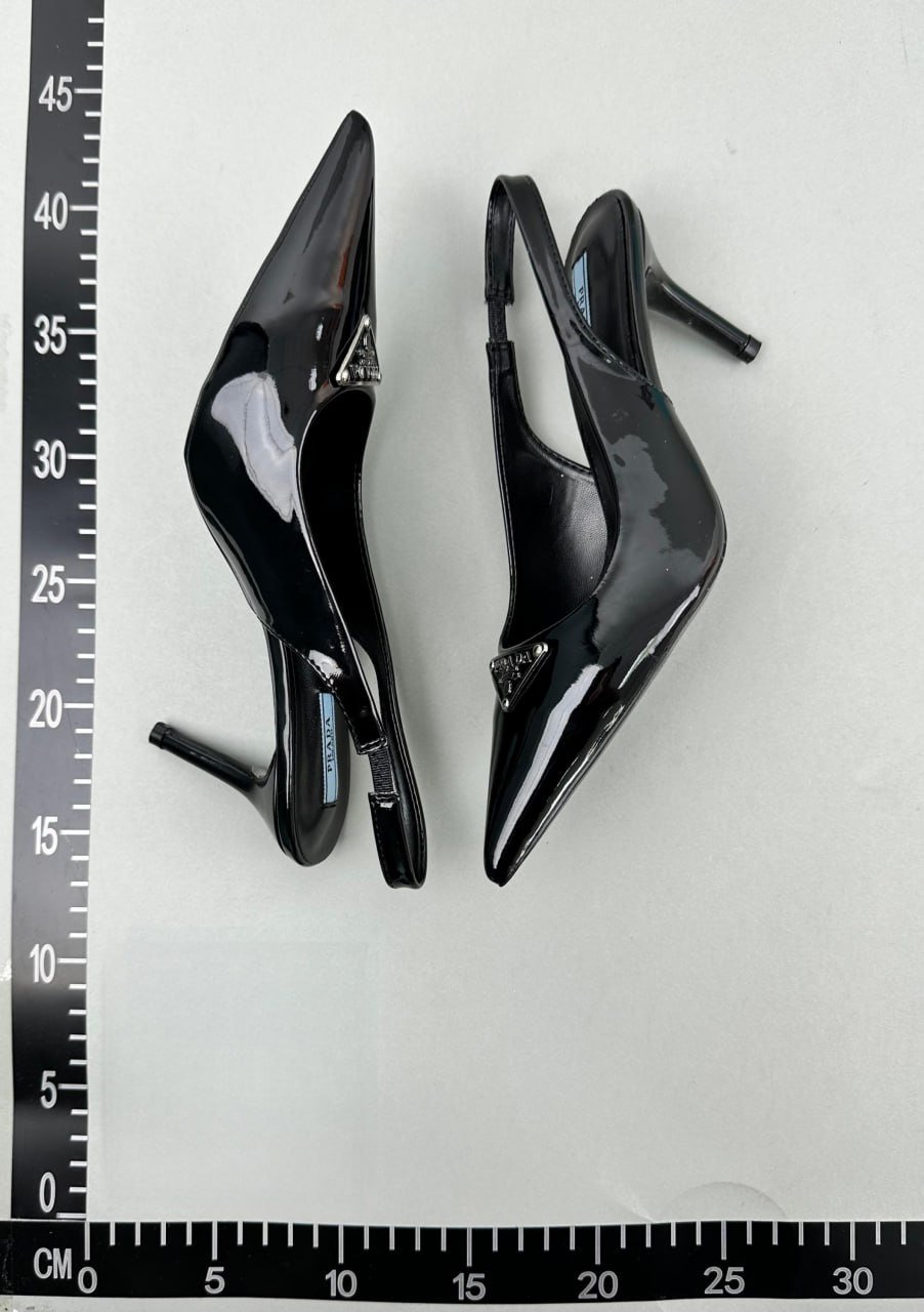 Prada Pointed Toe Slingback High Heels [4 styles] -3