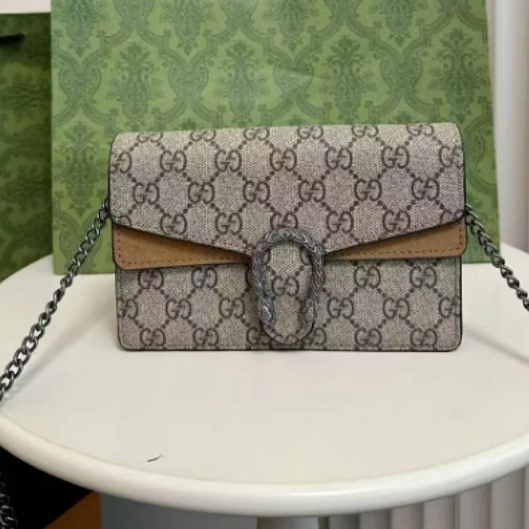  Gucci genuine leather bag